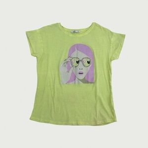 Sunglasses Girl Graphic Slouchy Tee